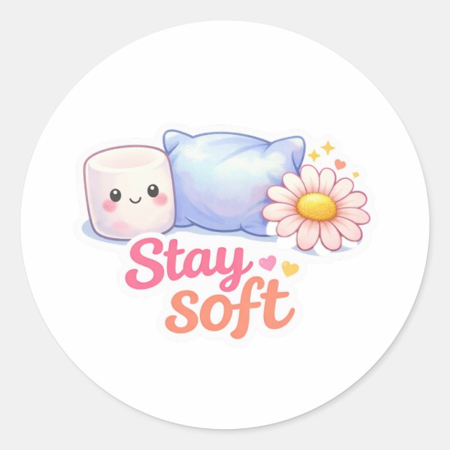 Funny Stickers Runt Klistermärke (Framsida)