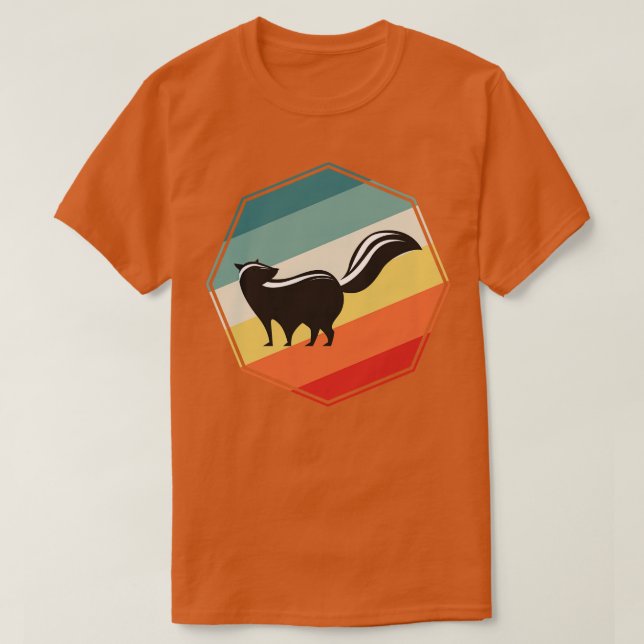 Funny Stink Fart Squirrel Animal Gift Skunk T Shirt (Design framsida)