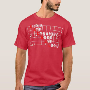 Funny String Namn Eddie Ate Dynamite Bra Adjö Eddi T Shirt