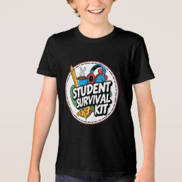 Funny Student Survival Kit Back to school Shirt T