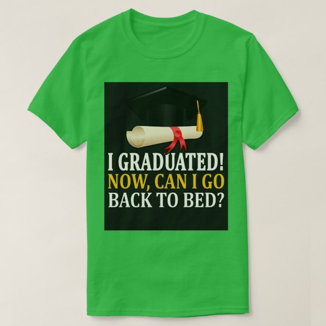 Funny Studenten Gift T Shirt (Design framsida)