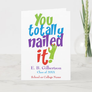 Funny Studenten Grattis Kort