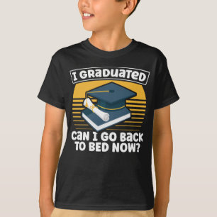 Funny Studenten Humor Lazy Student Sömnig T Shirt