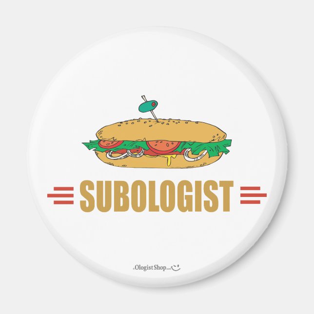Funny Submarine Sandwich Magnet (Framsidan)