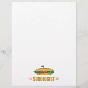 Funny Submarine Sandwich Reklamblad
