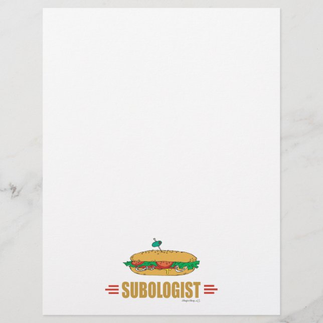 Funny Submarine Sandwich Reklamblad (Framsidan)