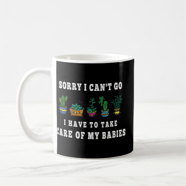 Funny Succulted Introverted Plant Parents Cactus M Kaffemugg (Vänster)