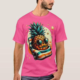 Funny Summer Pineapple Swinger Halloween T Shirt