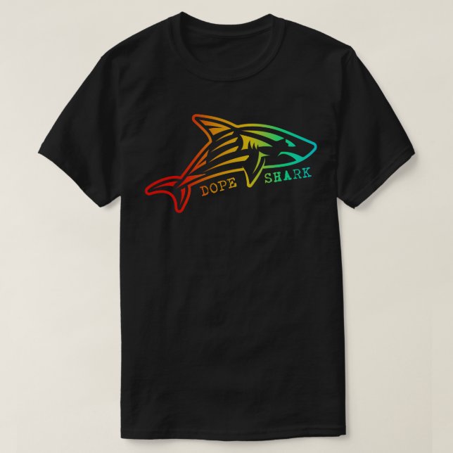 Funny Summer Shark T Shirt (Design framsida)