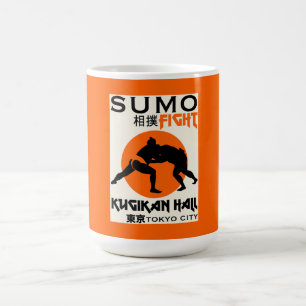 Funny Sumo Wrestler Kaffemugg