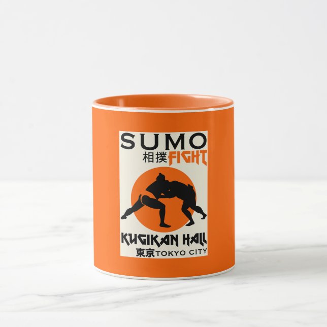 Funny Sumo Wrestler Mugg (Center)