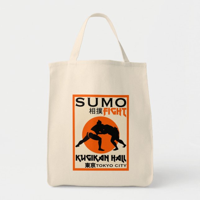 Funny Sumo Wrestler Tygkasse (Framsidan)