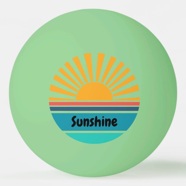 Funny Sunshine Pingisboll (Framsidan)