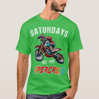 Funny Supercross Älskare Motocross Rider SX Tävla T Shirt