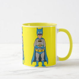Funny Superhjälte Burger Mugg - Funny Gift