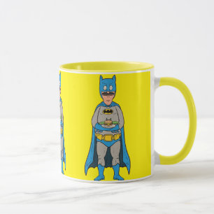 Funny Superhjälte Burger Mugg - Funny Gift