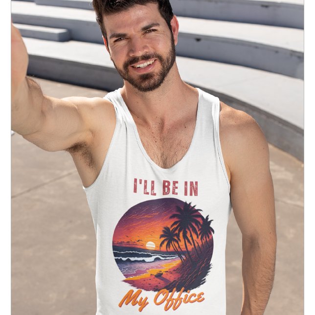 🌊 Funny Surfer 🌴 jag är på mitt kontor T Shirt (Skapare uppladdad)