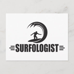 Funny Surfing Vykort