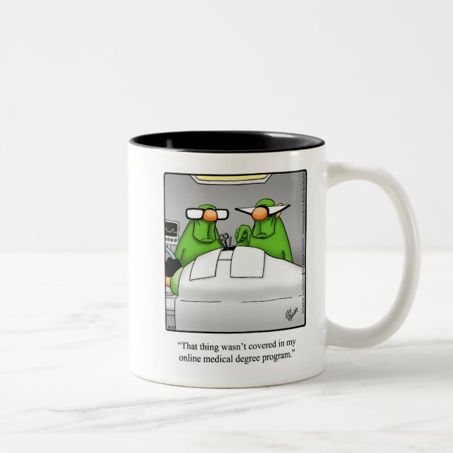 Funny Surgeon Medical Humor Mugg Gift (Höger)