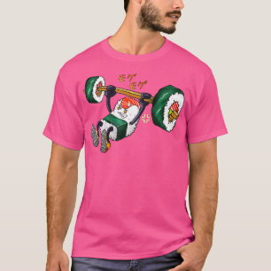Funny Sushi Weight Lyfts Gym Fitness Manar Women K T Shirt