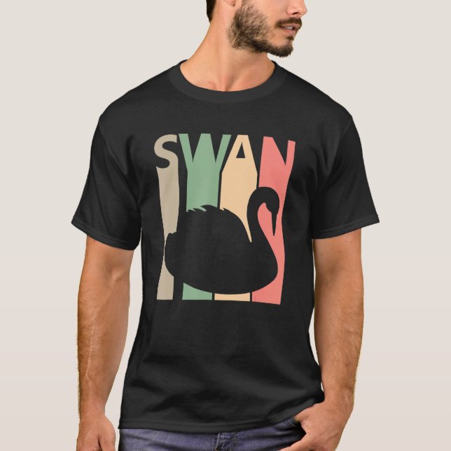 Funny Svan Costume T Shirt (Framsida)