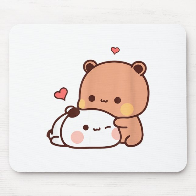 Funny Sweet Kawaii Kp Bear Panda Hugging Couple Lo Musmatta (Framsidan)