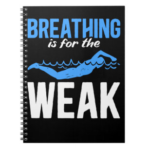 Funny Swimming Humor Swimmer Anteckningsbok