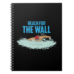 Funny Swimming Quote Swimmer Gift Anteckningsbok