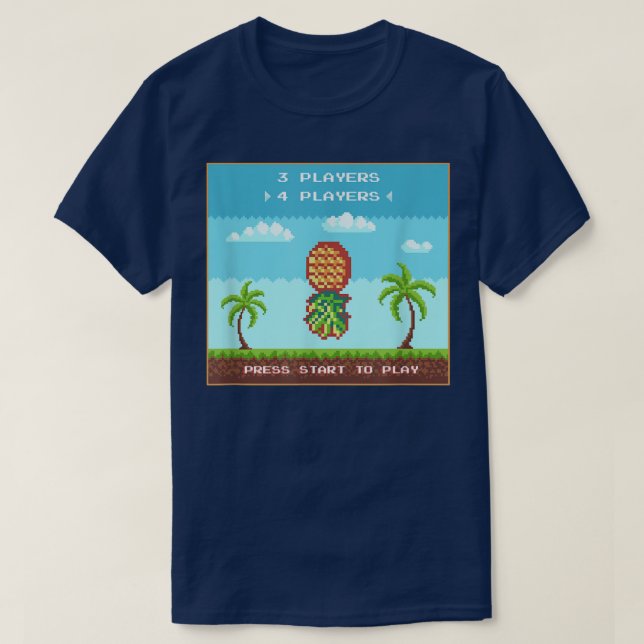 Funny Swingers livsstil Party Uppsida ned Pineapp T Shirt (Design framsida)