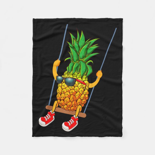 Funny Swinging Ne Swinger  Fleecefilt (Framsidan)