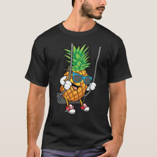 Funny Swinging Pineapple Älskare Cute Swinger Man T Shirt