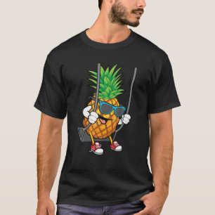 Funny Swinging Pineapple Älskare Gift   Cute Swin T Shirt