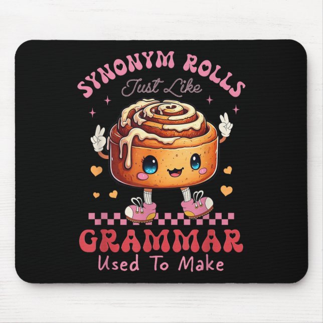 Funny synonym Rolls Joke Cinnamon Rolls Grammar Pu Musmatta (Framsidan)