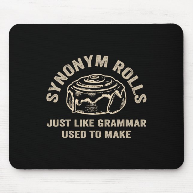 Funny Synonym Rolls Joke Cinnamon Rolls Grammar Pu Musmatta (Framsidan)