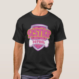 Funny syster Patrol - Hund, Mamma, Pappa, För mana T Shirt