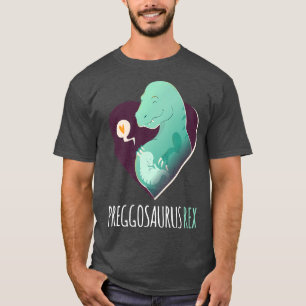 Funny T Re Dinosaur Baby Gravid Announcement Pr Shirt