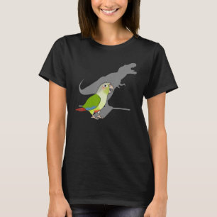Funny T-rex Cinnamon Conure, Dinosaur Parrot, Birb T Shirt