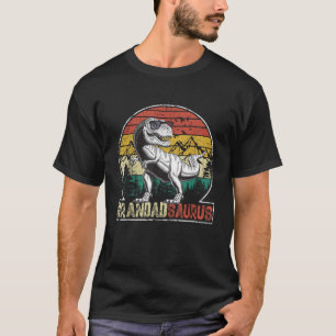 Funny T Rex Dinosaur GrandadSaurus Matching Family Shirt
