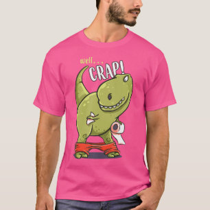 Funny T-Rex Dinosaur Tyrannosaurus Toilette T Shirt