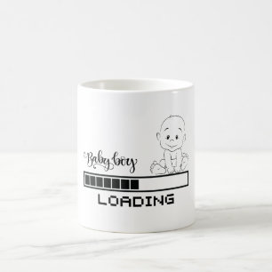 Funny T-shirt Infant Gravid Child Mor, 1/2 Kaffemugg