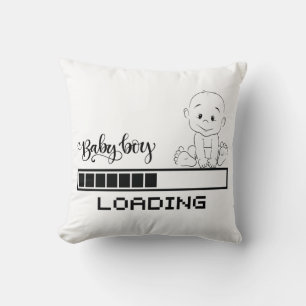 Funny T-shirt Infant Gravid Child Mor, 1/2 Kudde