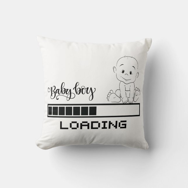 Funny T-shirt Infant Gravid Child Mor, 1/2 Kudde (Framsida)