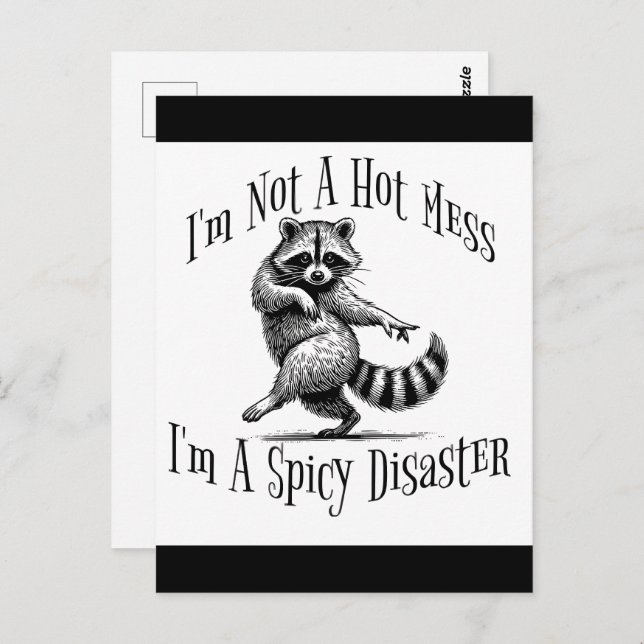 Funny T-Shirts för manar | Coola, grafik och Humor Vykort (Fram/baksida)