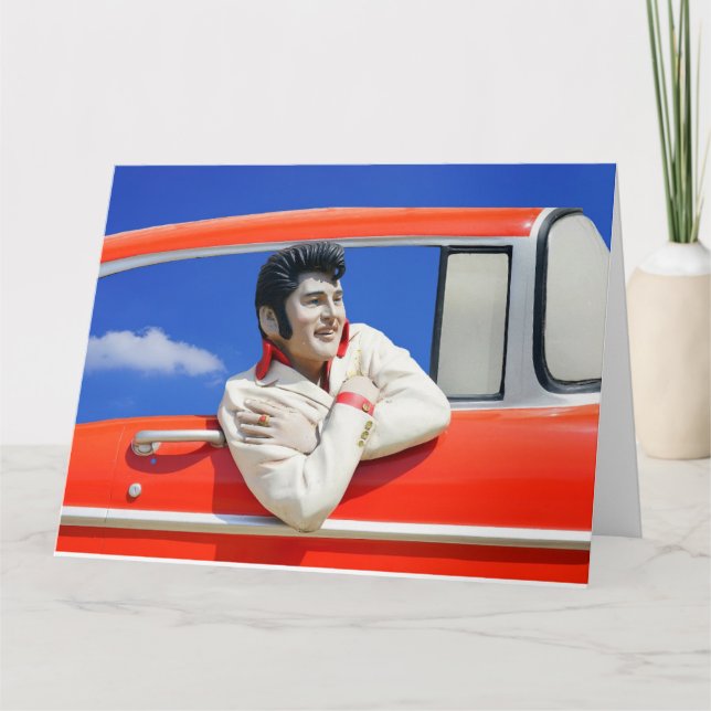 FUNNY TACK BIG CARD, ROCKER 1950-talet (Framsida)