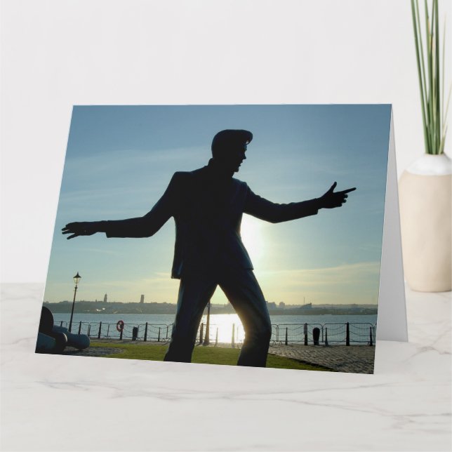 FUNNY TACK RETRO GREETING CARD (Framsida)