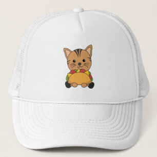 Funny Taco Cats Tacos Mexiko Cute Cat Keps