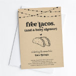 Funny Taco Couples babystöldsinbjudan Inbjudningar<br><div class="desc">Gratis takos (och en babyskare). Använda för en traditionell dusch eller ett kodat pars dusch. Njut av en inbjudan till roligt babydusch som sätter strålkastarljuset på...  tacos! Artwork är hand plockade. Koordineringsinformation,  register,  tackkort och andra artiklar finns i samlingen Taco Baby Shower i min butik.</div>