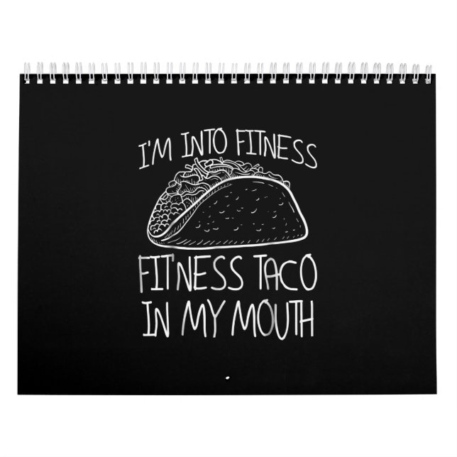 Funny Taco - denna Ness Taco Funny Gym Kalender (Omslag)