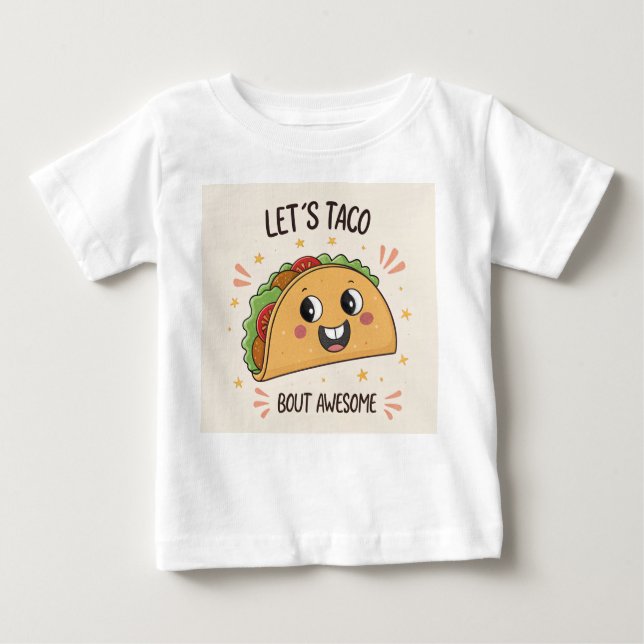 Funny Taco Food Pun T Shirt (Framsida)