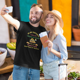 Funny Taco Lastbil för Taco Älskare Beroende för T Shirt